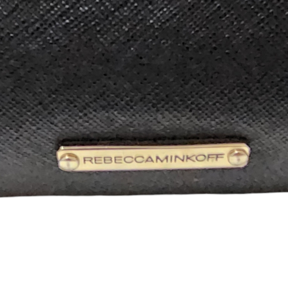 Rebecca Minkoff Black Natural Black Leather Exposed Zipper Amorous Satchel - Picture 5 of 12